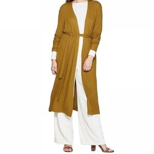 NWT A New Day Green duster sweater with pockets - Medium